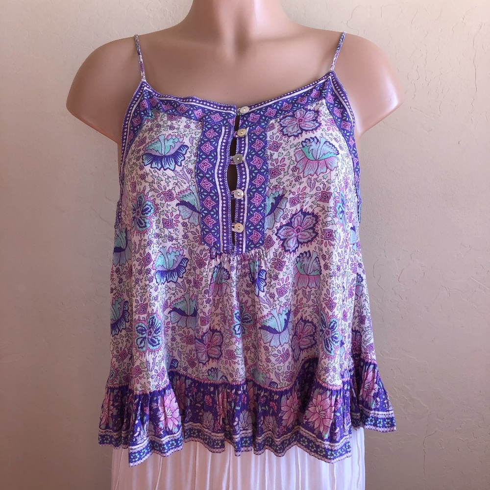 Spell Poinciana Cami in Lilac ~ S